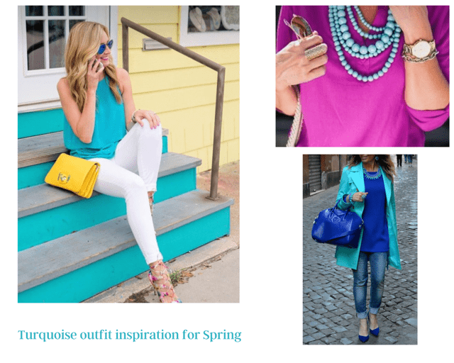 Turquoise Outfit Inspiration For Spring - K.Barrett Styling