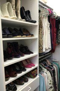 organized closet
